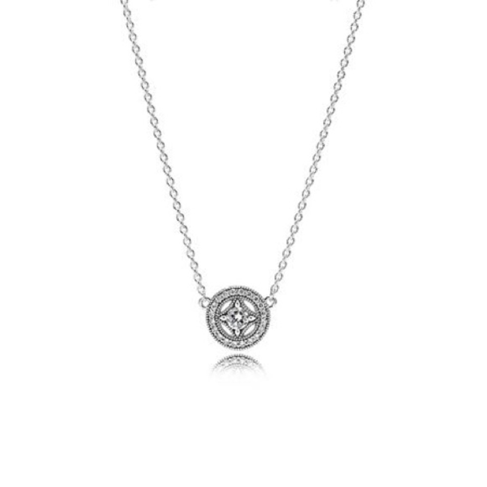 Pandora vintage allure pendant necklace